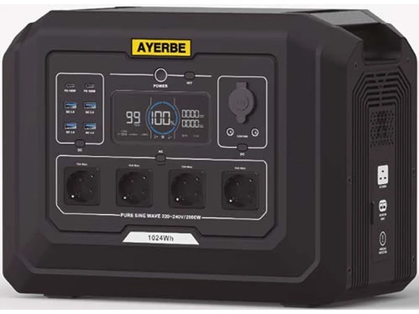 Imágenes de estación de energía ay-1024 wh / 2000 w del catálogo Ayerbe